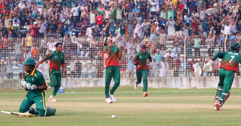 দক্ষিণ আফ্রিকা ও বাংলাদেশ ইমার্জিং দল